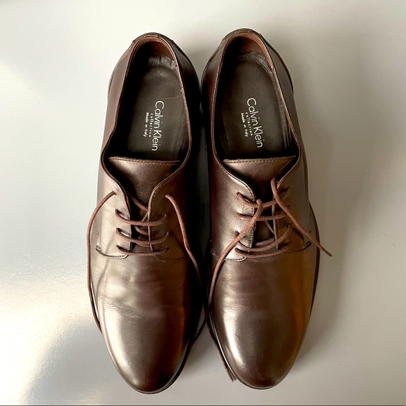 Men’s brown shoes US 7 Calvin Klein Collection